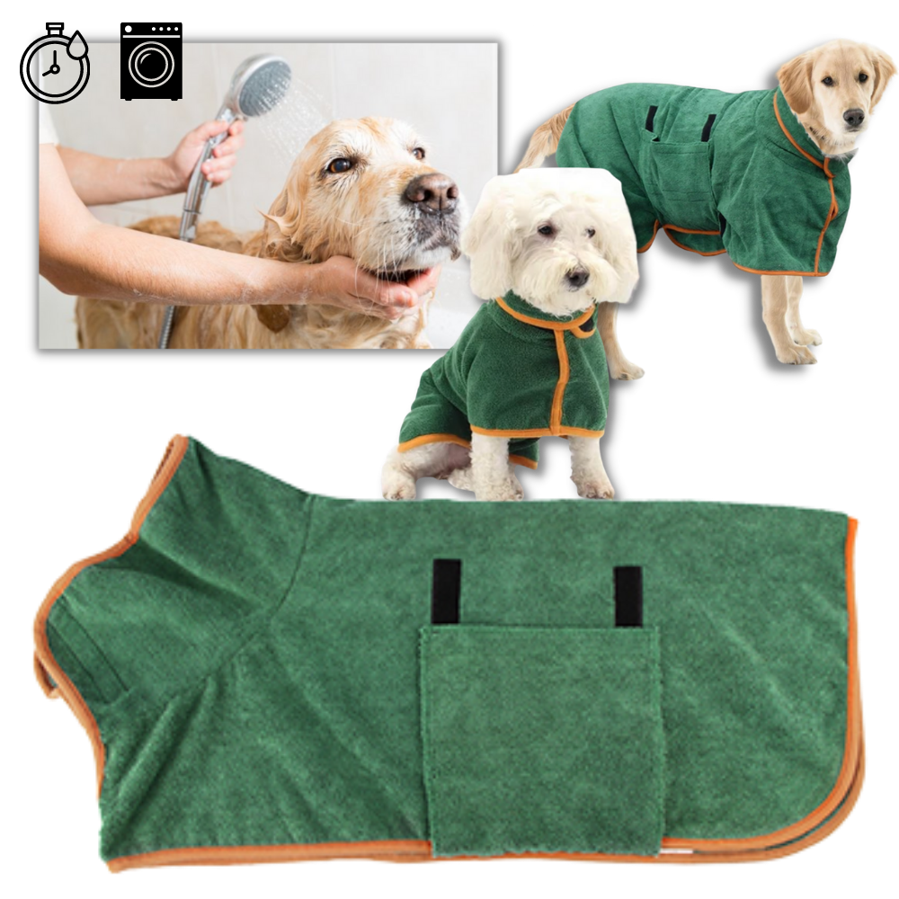 Super Absorbent Pet Bathrobe