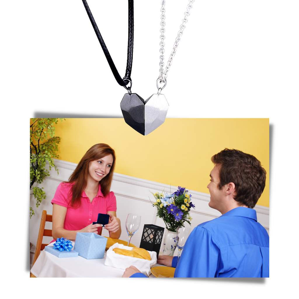 Paire de colliers magnétiques