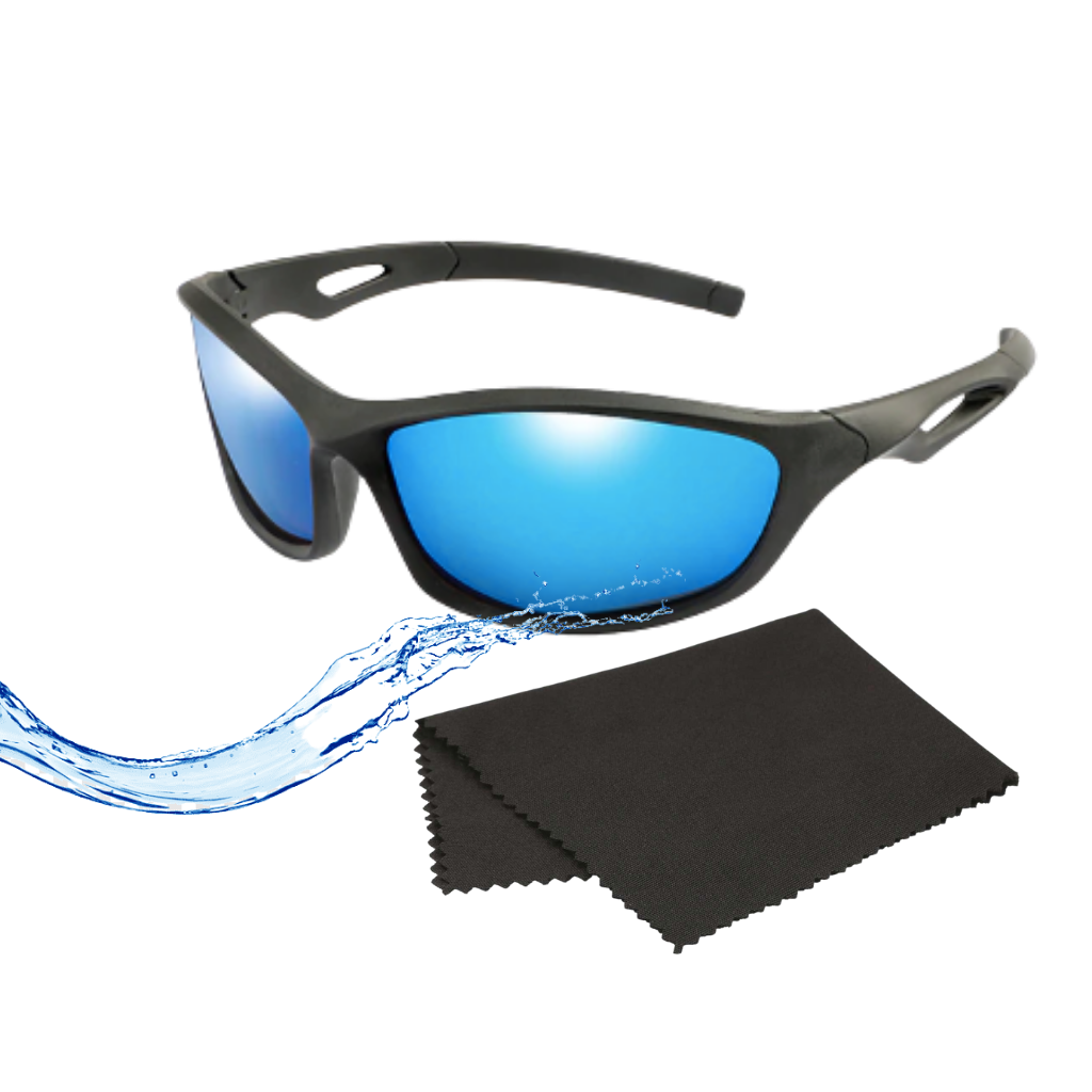 Lunettes de soleil de sport polarisantes avec sangle pour enfants