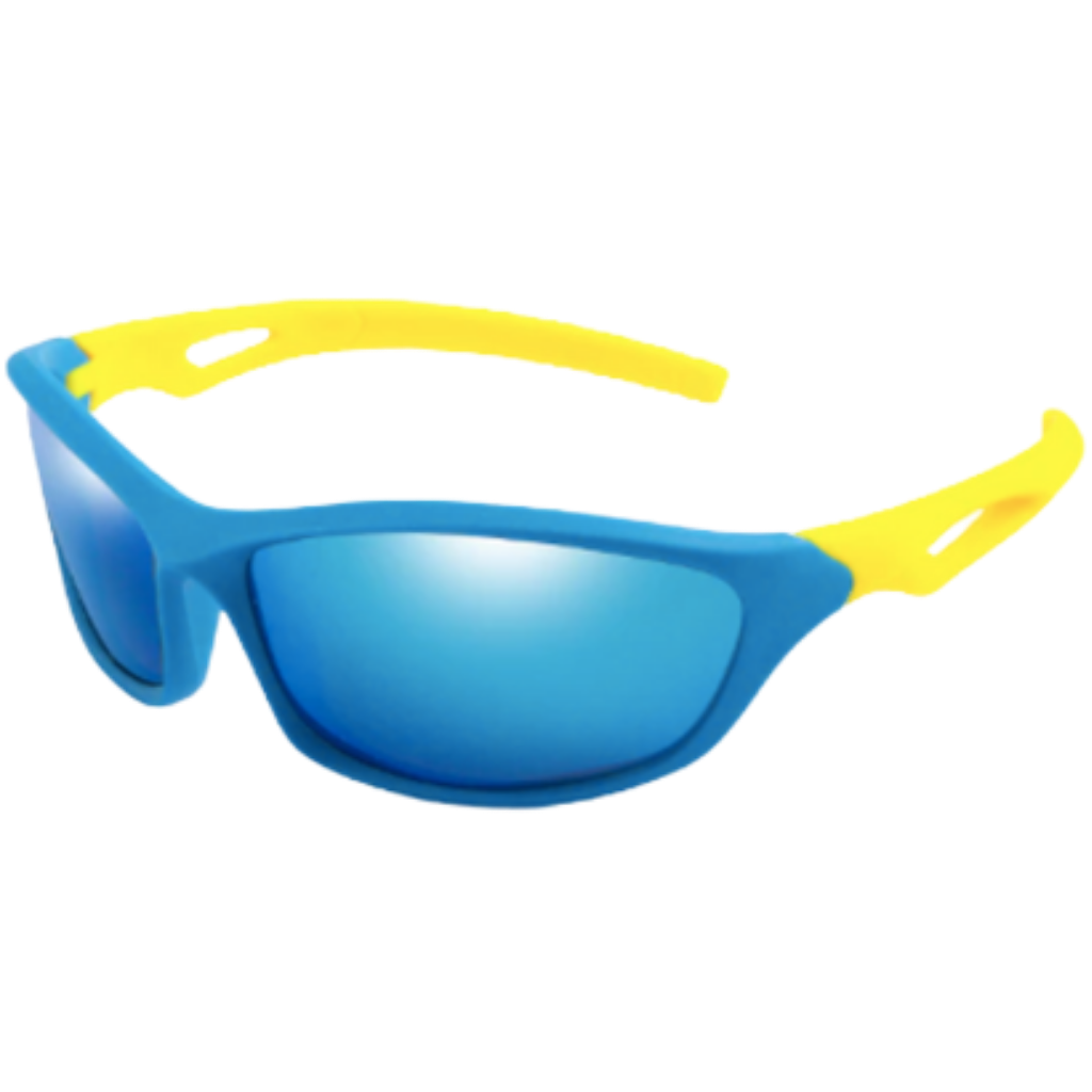 Lunettes de soleil de sport polarisantes avec sangle pour enfants