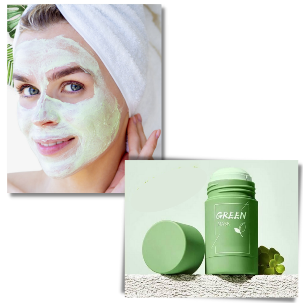 Masque au thé vert nettoyant et anti points noirs