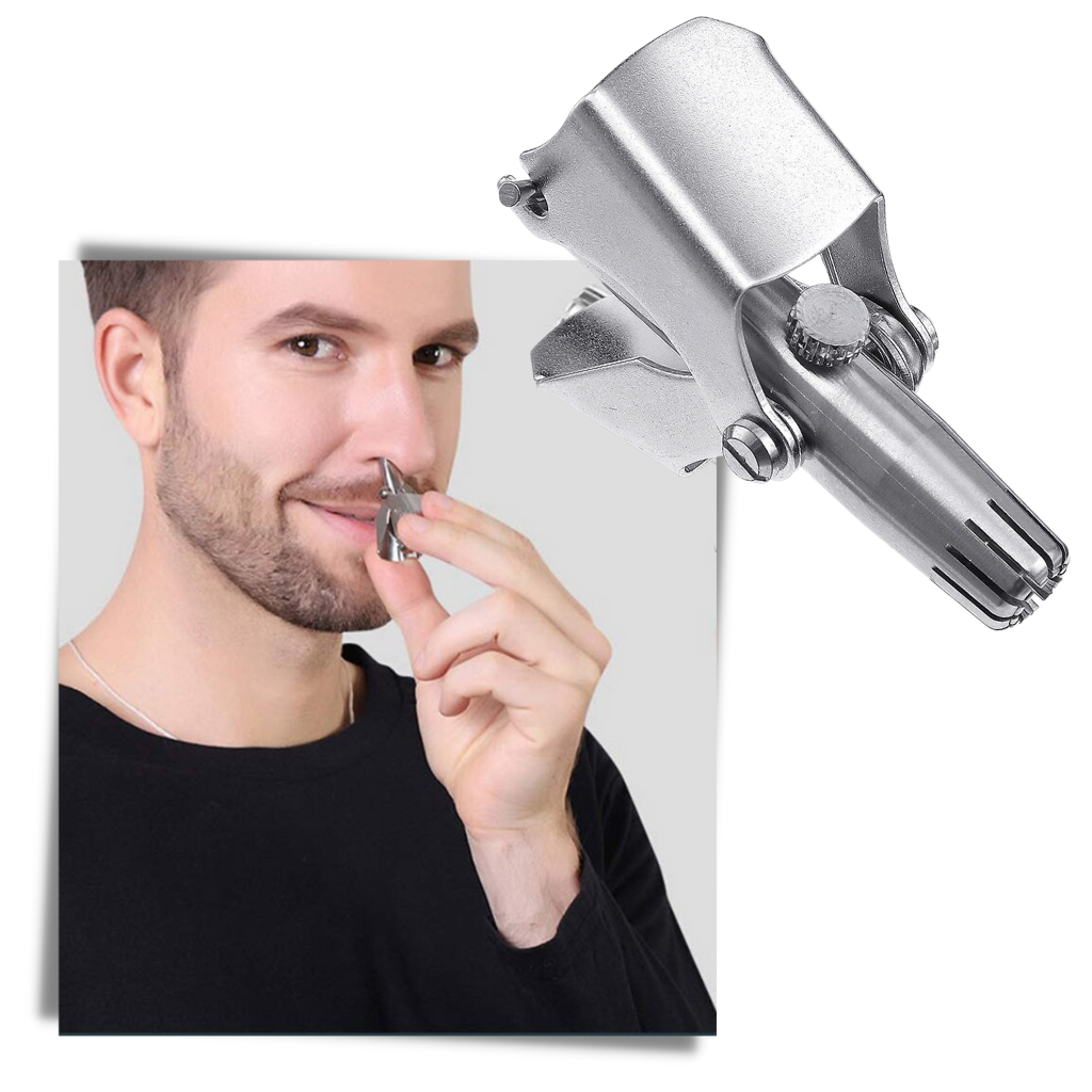 Tondeuse manuelle portable pour les poils du nez