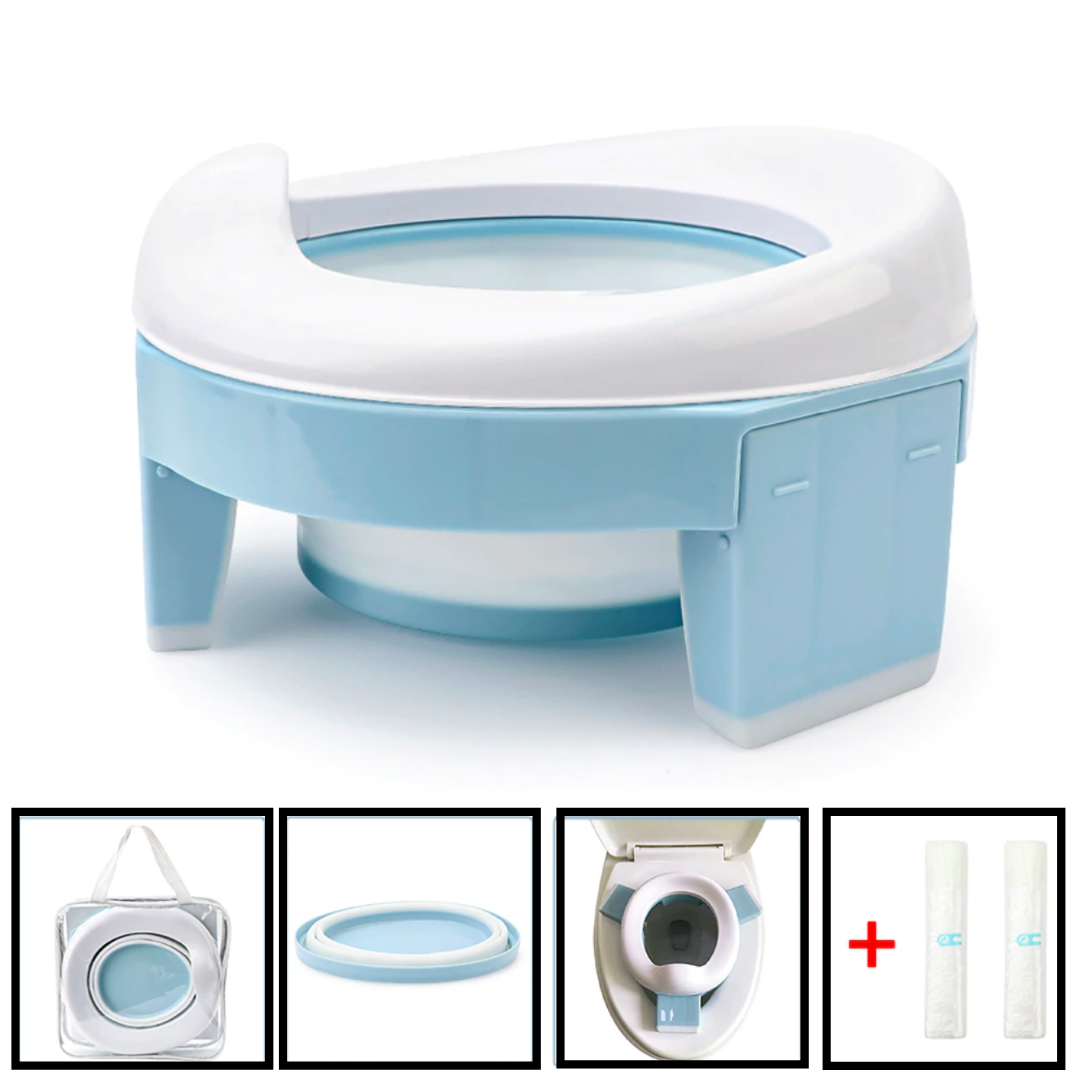 Pot pliable 3 en 1 pour les tout-petits
