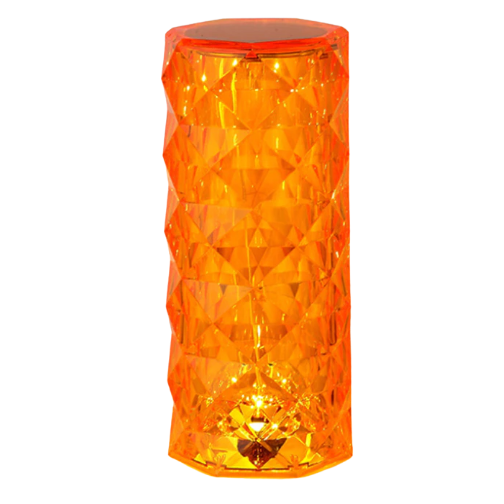 Lampe de luxe en cristal pour table