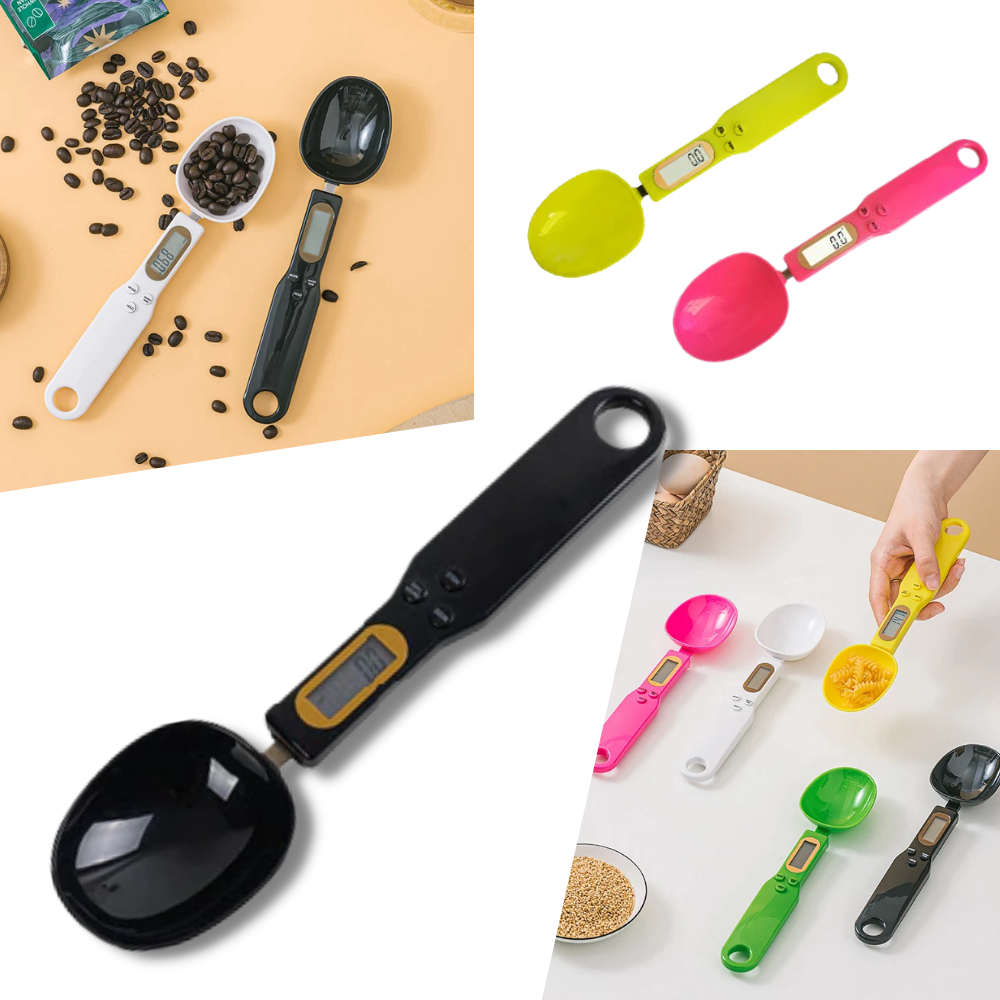 Cuillère à balance de mesure avec écran LCD