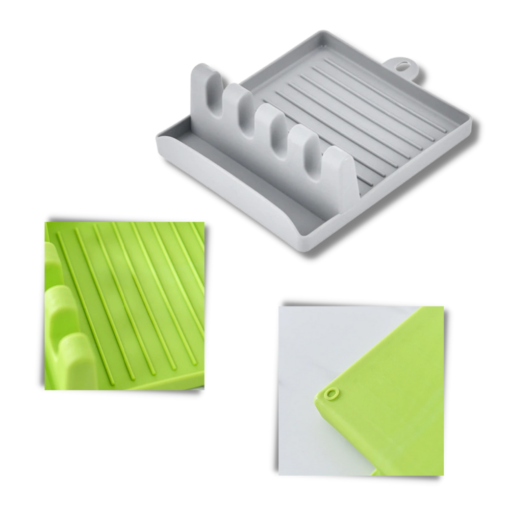 Support d'ustensiles pour spatules et cuillères