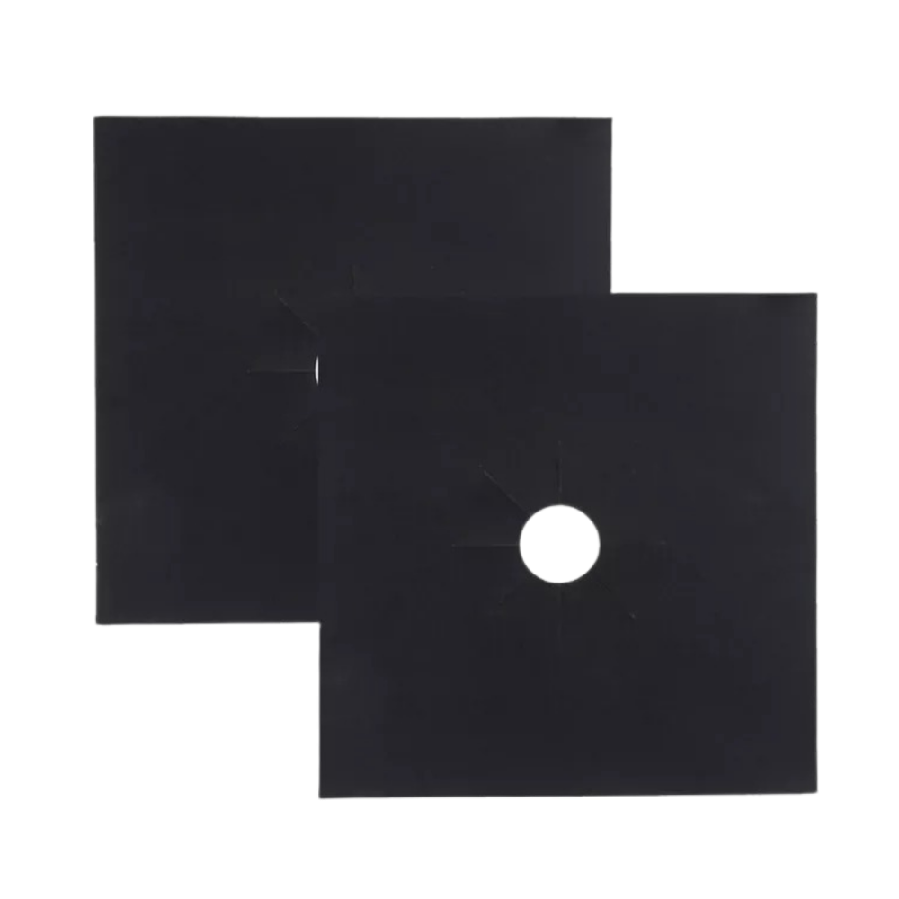 Couverture de protection pour cuisinière à gaz (lot de 2)