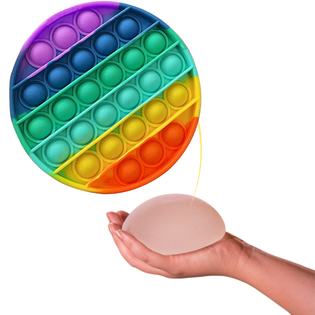 Jouet sensoriel anti-stress à bulles