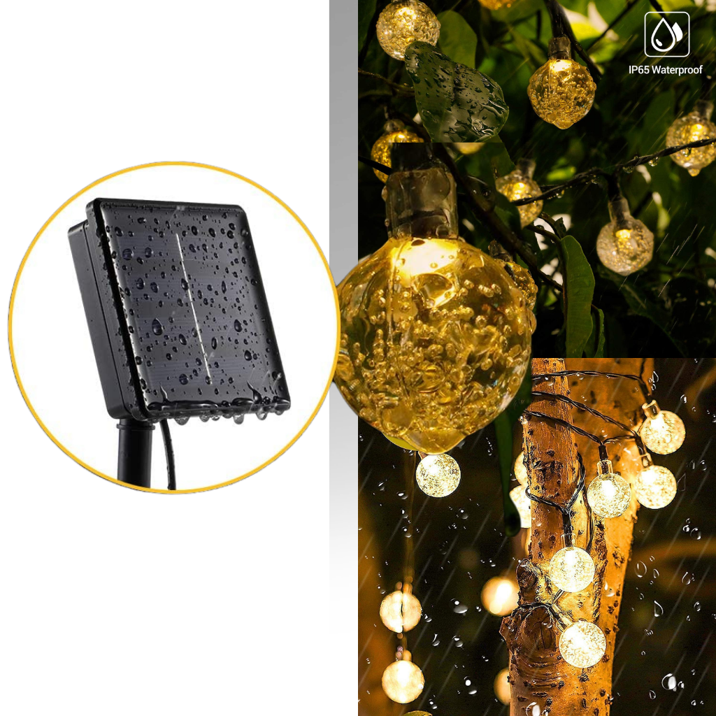 Guirlande lumineuse solaire