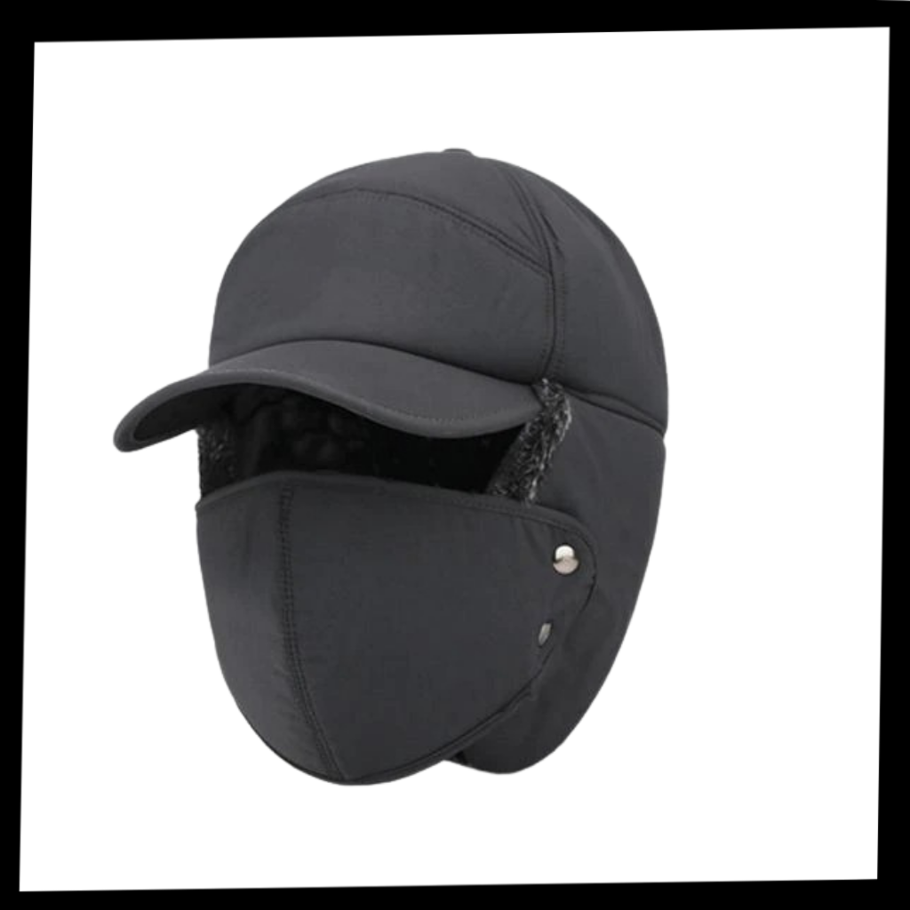 Chapeau coupe-vent unisexe pour les oreilles et le visage