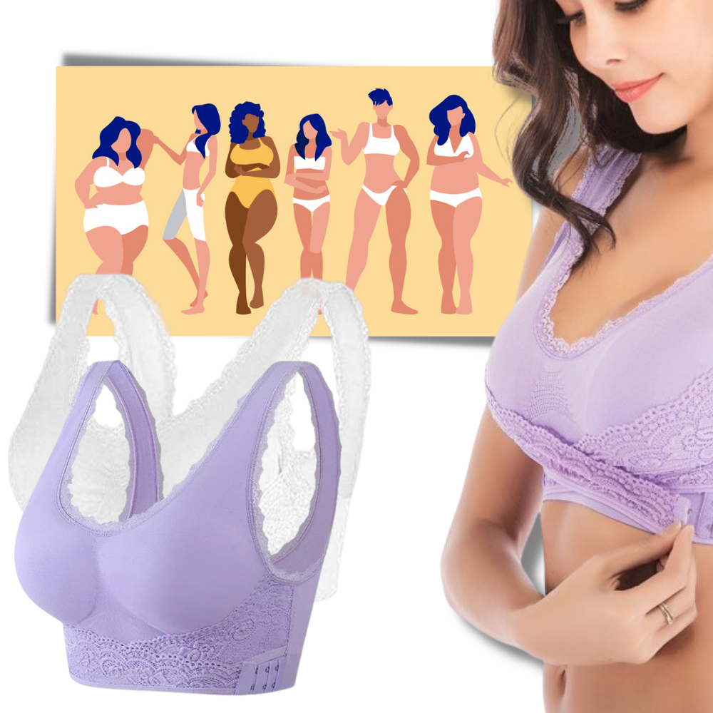 Soutien-gorge push-up sans coutures et sans fil