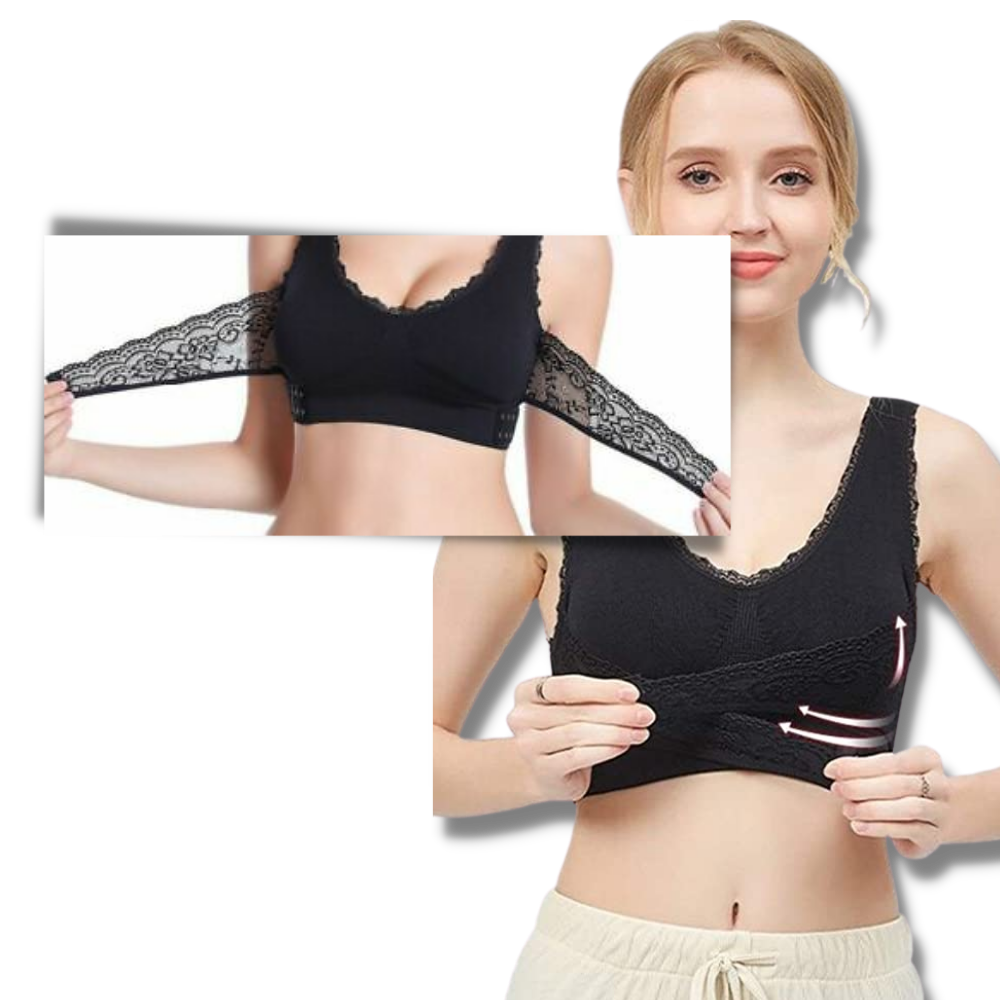 Soutien-gorge push-up sans coutures et sans fil