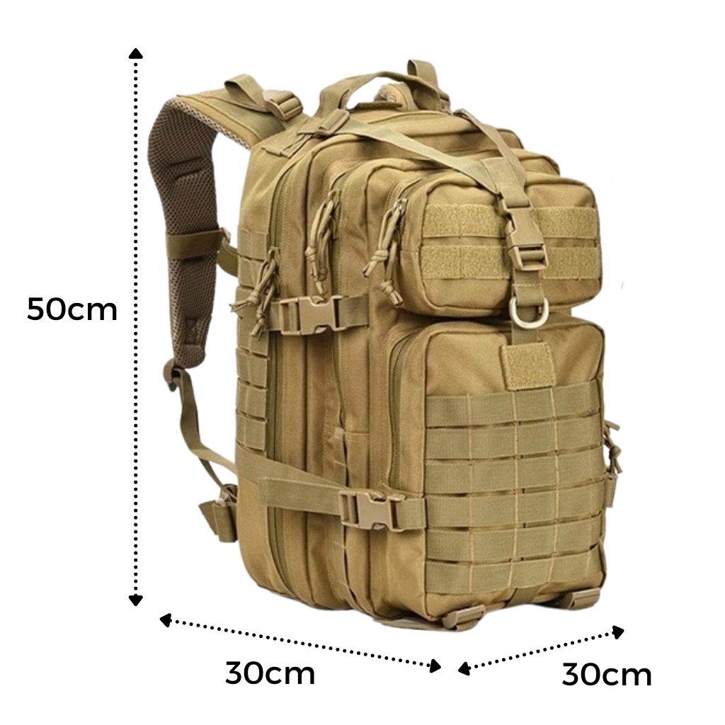 Sac à dos de camping résistant de 50L