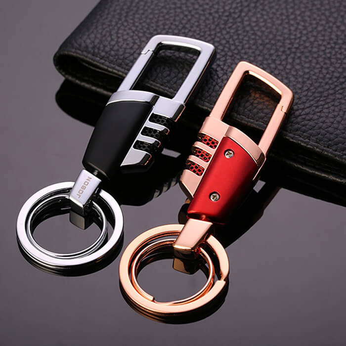 Luxury Heavy Duty Car Key Chain Holder