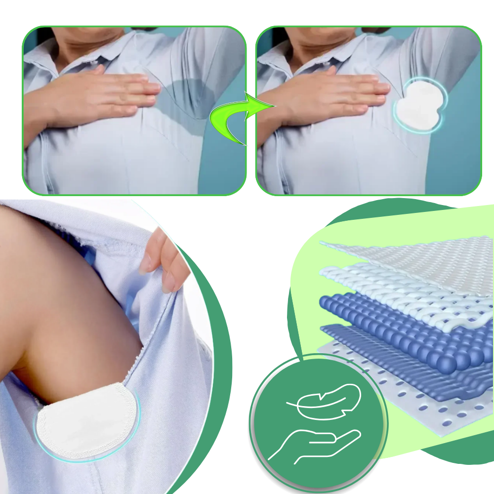 Coussinet anti-transpirant pour aisselles