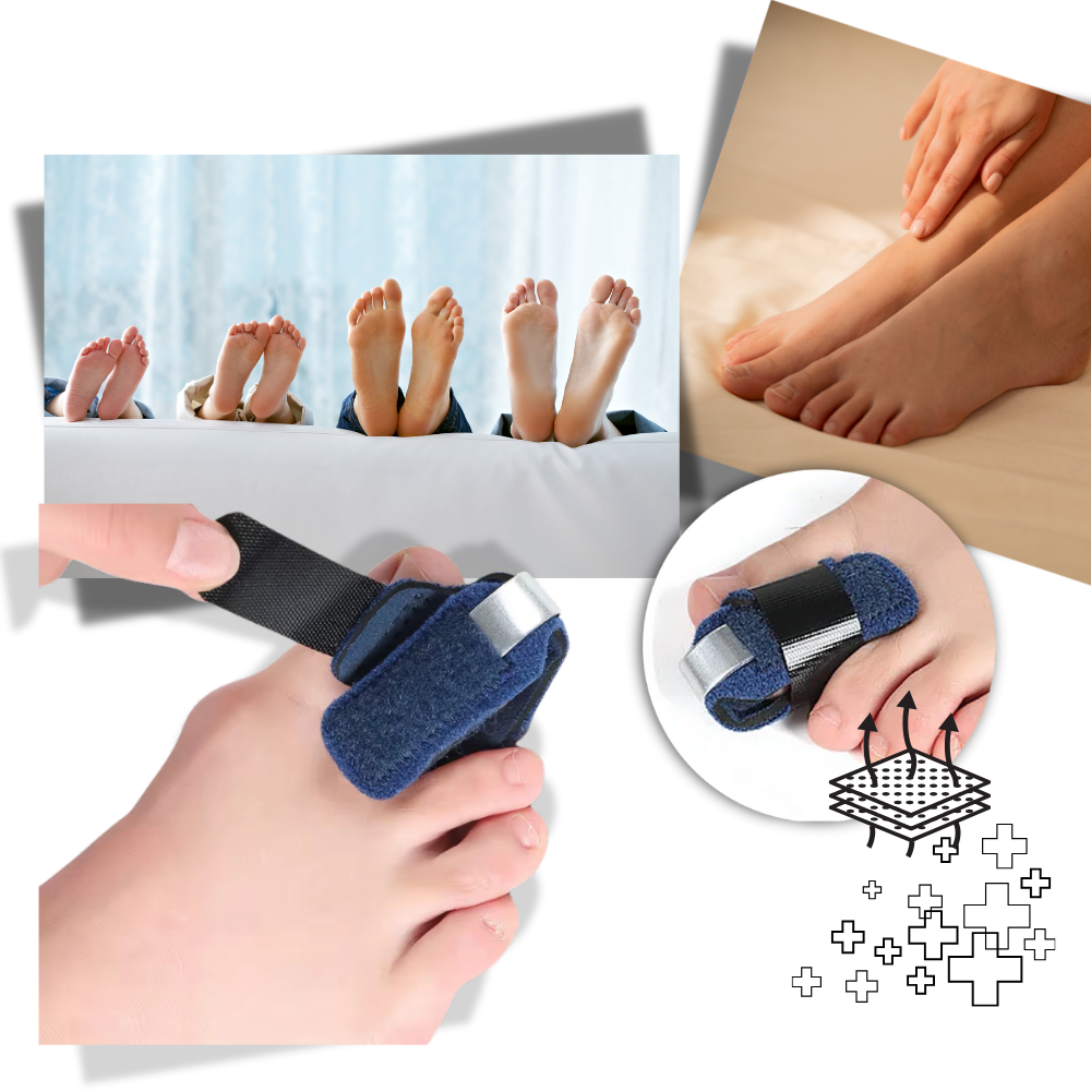 Adjustable & Discreet Fit Toe Straightener
