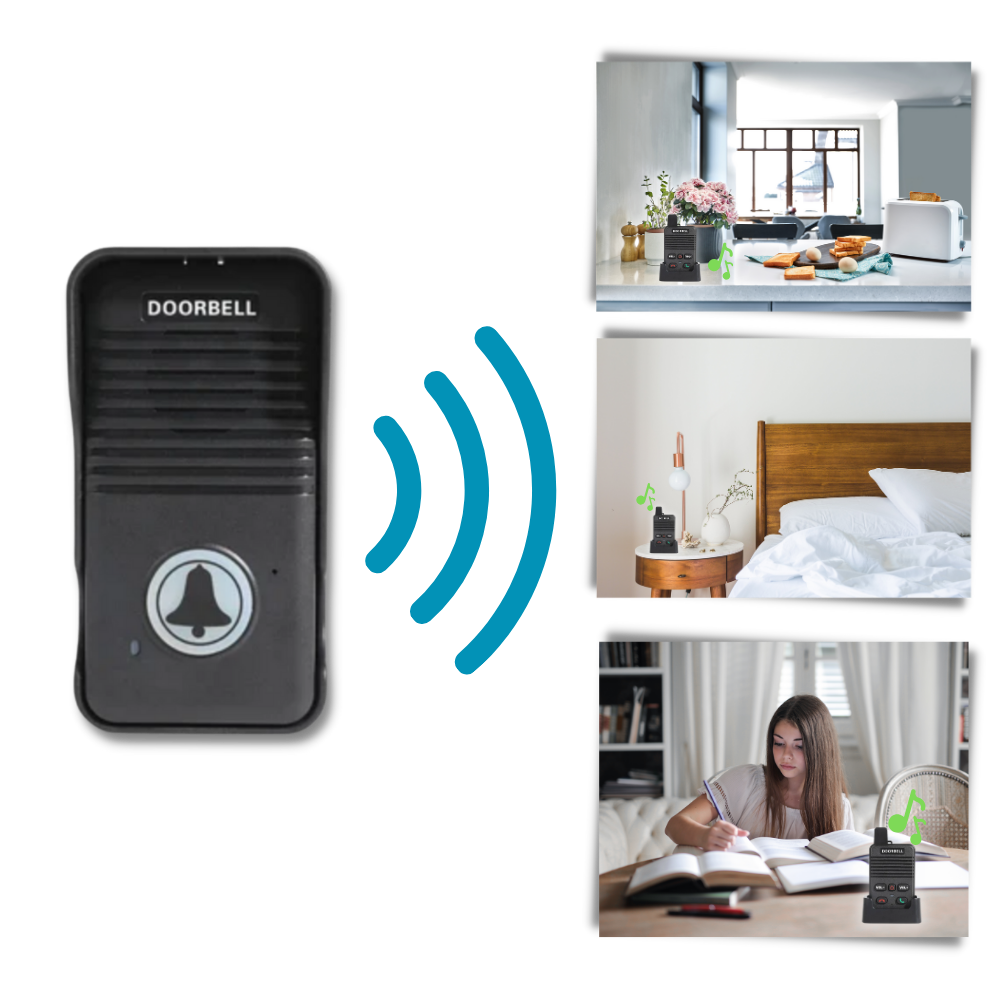 Sonnerie et interphone à communication avancée