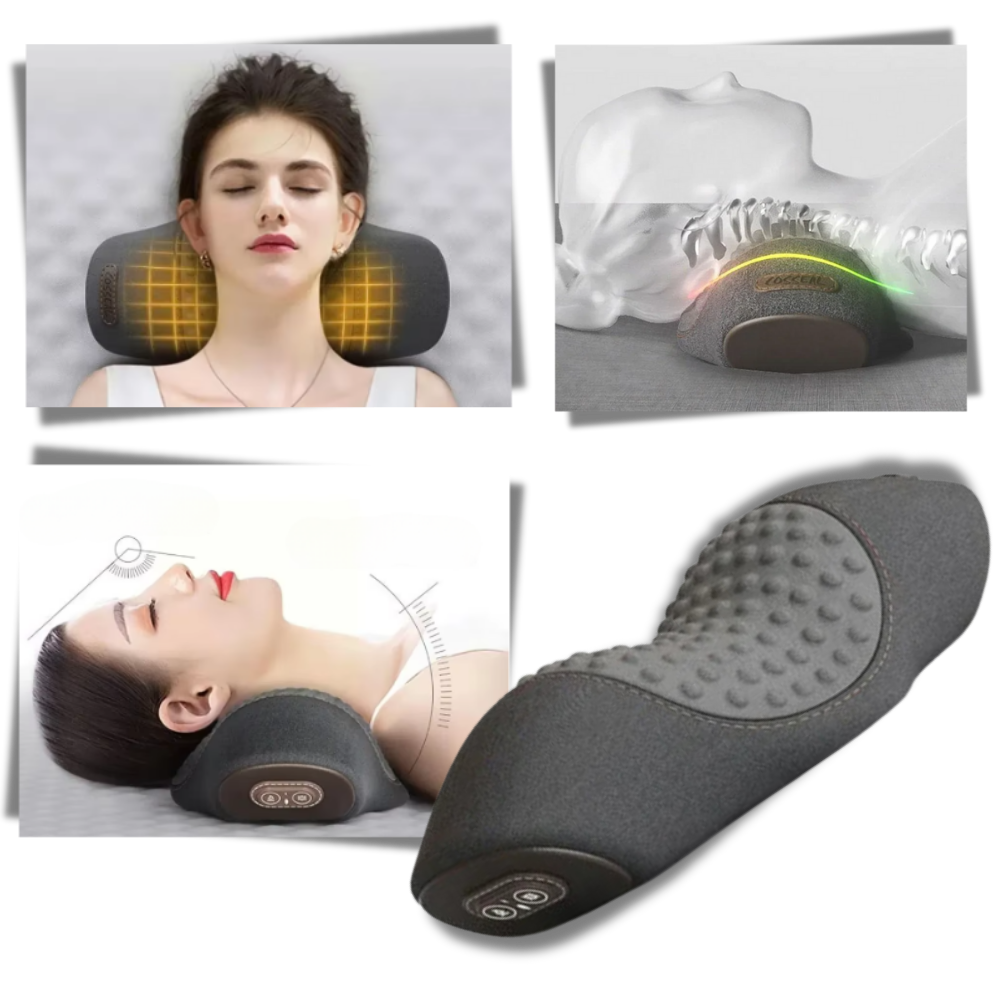 Coussin thermique anti-douleurs cervicales