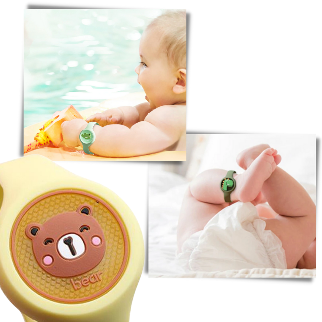 Bracelet anti-moustique pour enfants