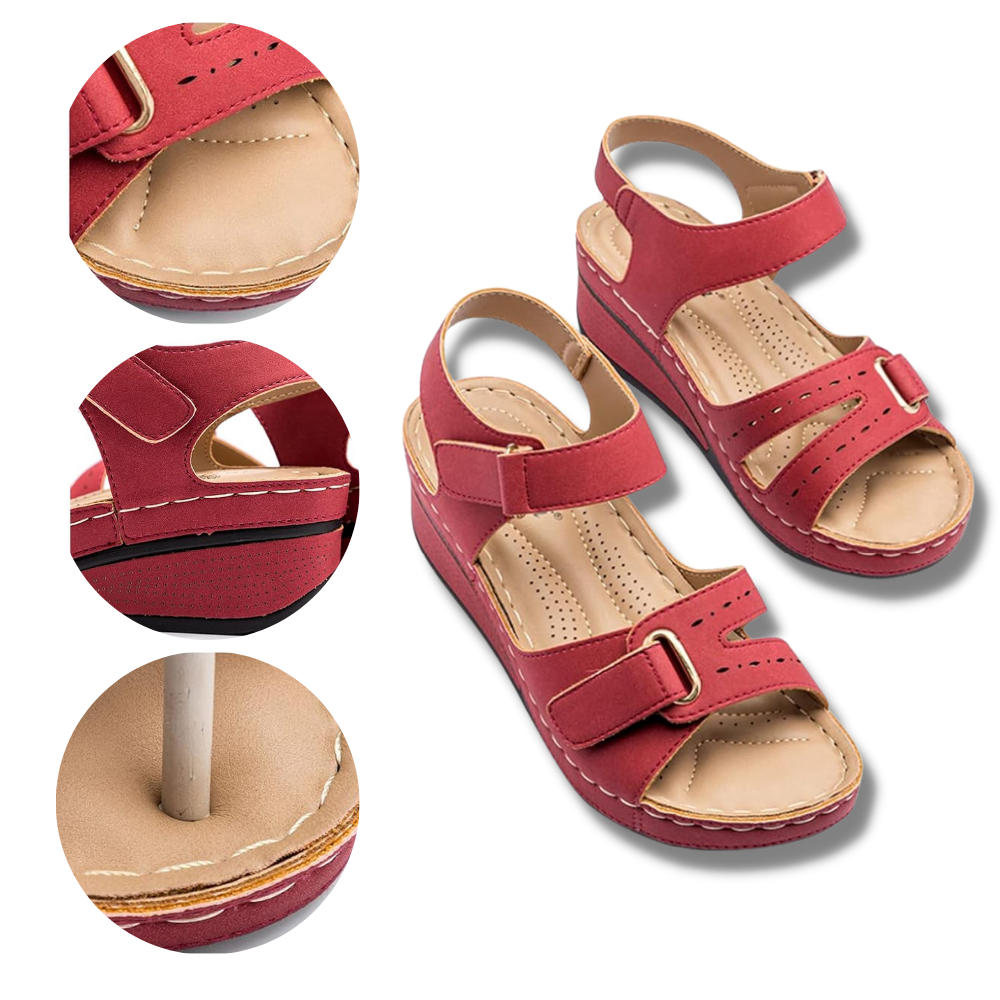 Sandales orthopédiques de soutien de la voûte plantaire pour femmes