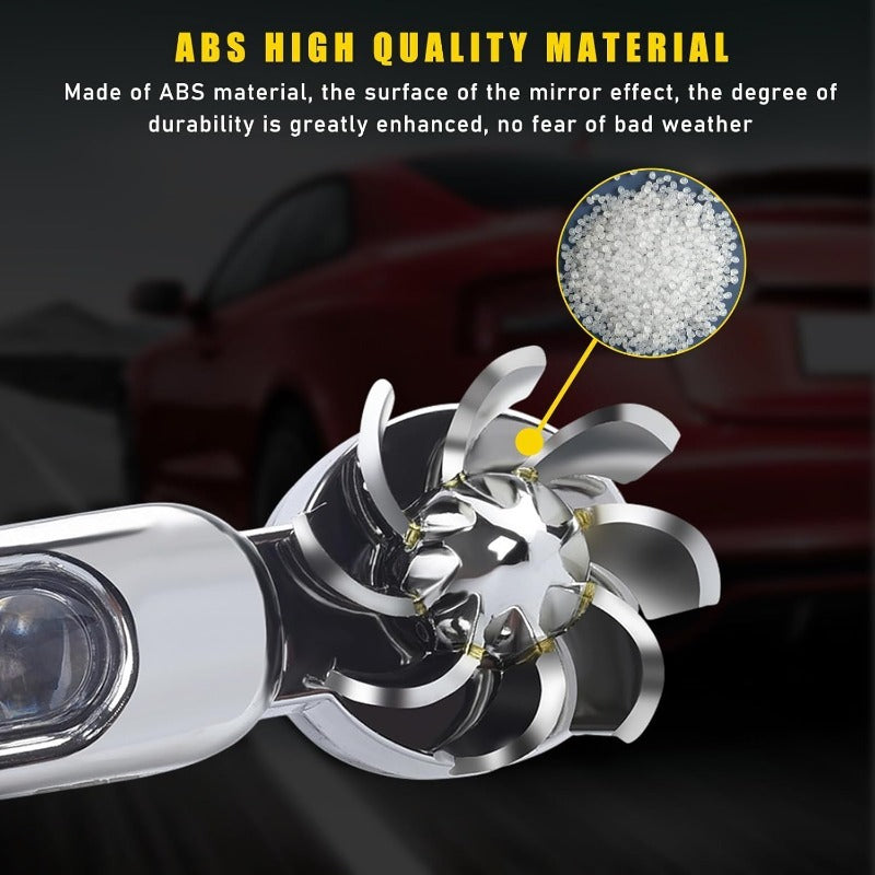 2 PCS Wind-Powered LED Car Lights