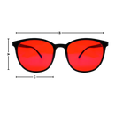 Blue Light Filter Red Glasses