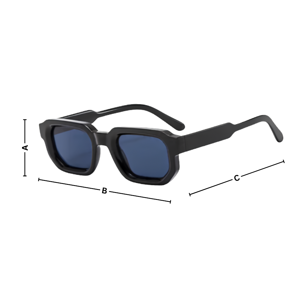 Bold Energy Rectangle UV Sunglasses