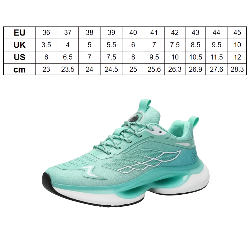 Chaussures de course rembourrées et respirantes