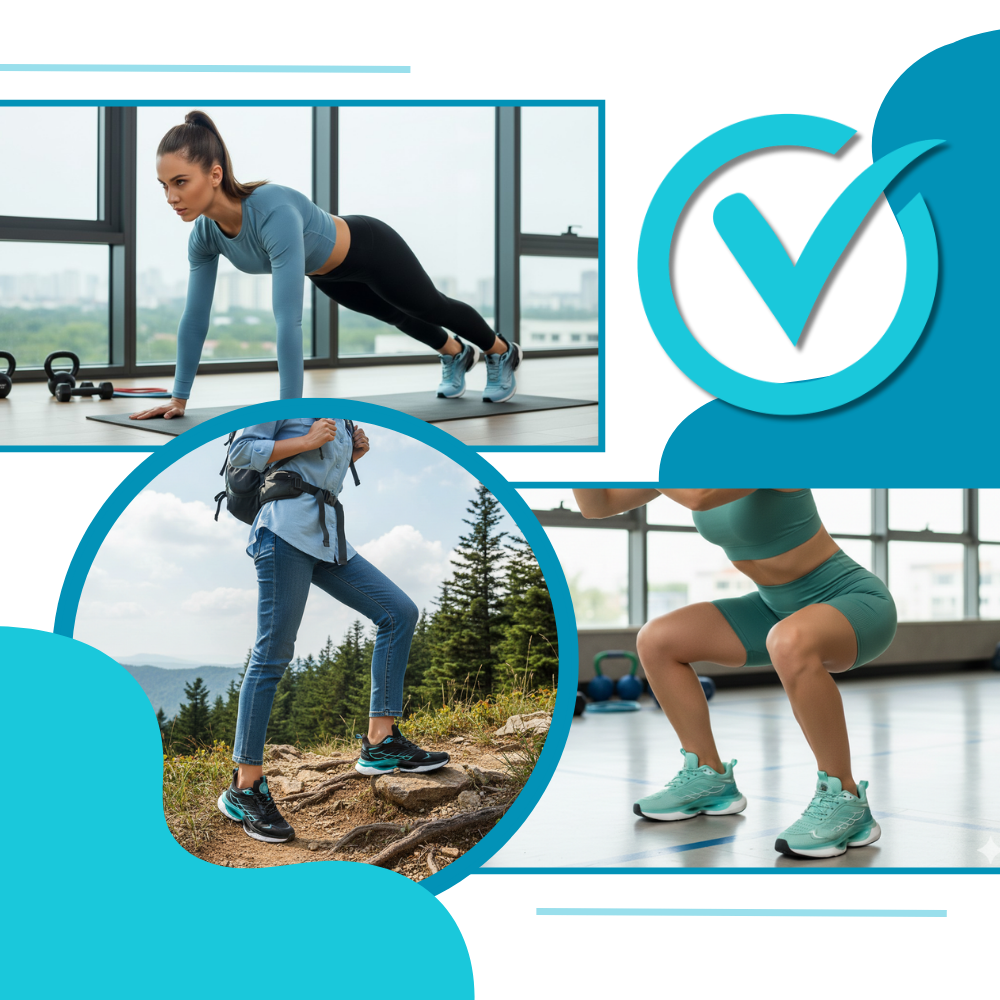 Chaussures de course rembourrées et respirantes