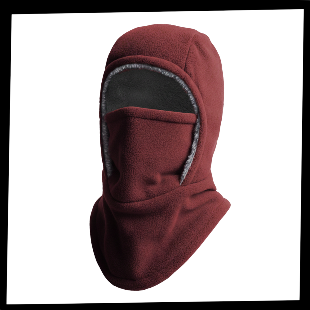Cagoule intégrale de ski coupe-vent