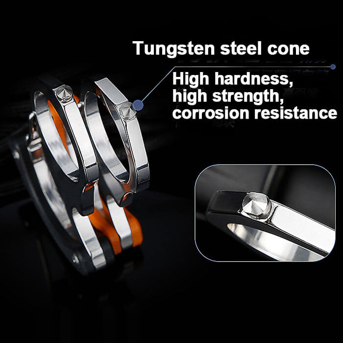 Car Window Breaker & Seatbelt Cutter Keychain