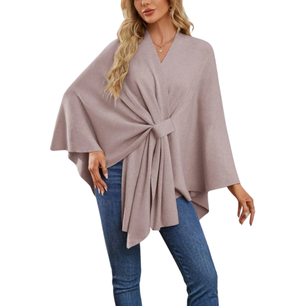 Chic Women Knitted Poncho