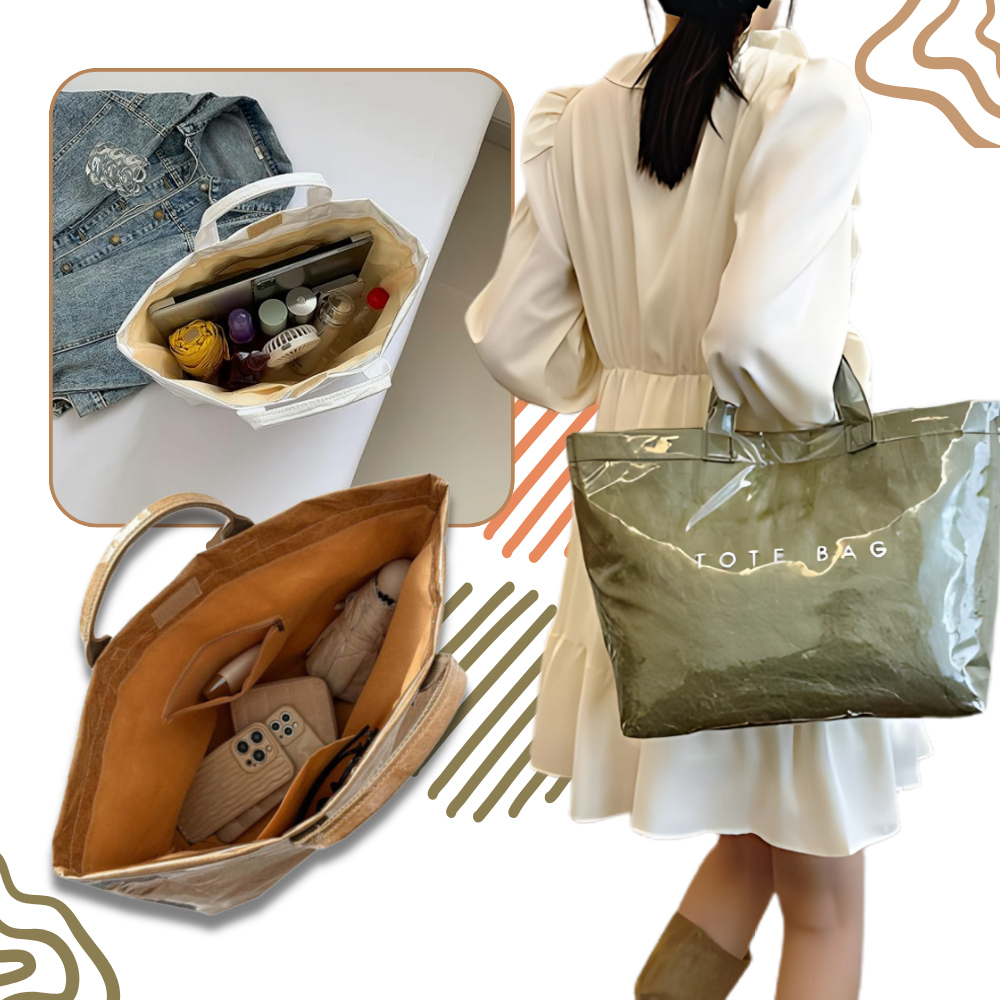 Classic Large Waterproof Tote Bag