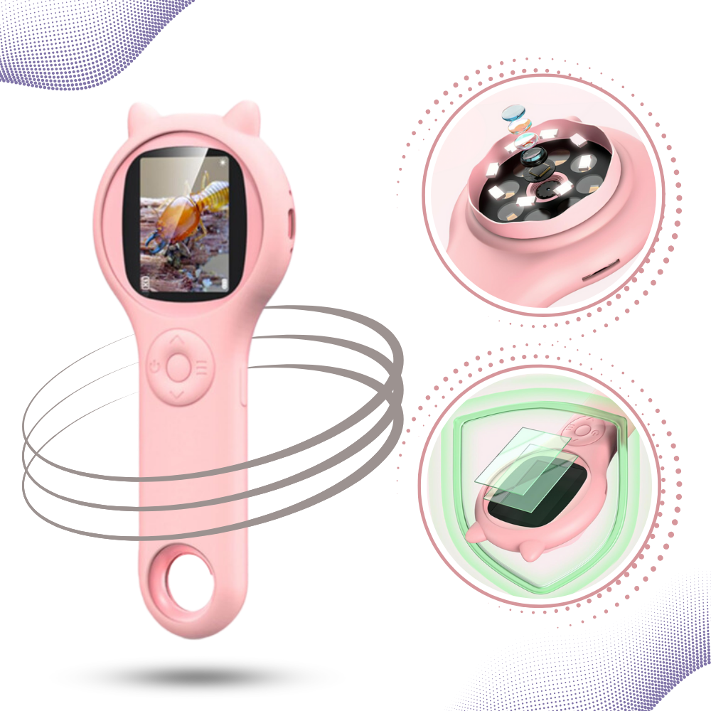 Clear Visibility Portable Microscope