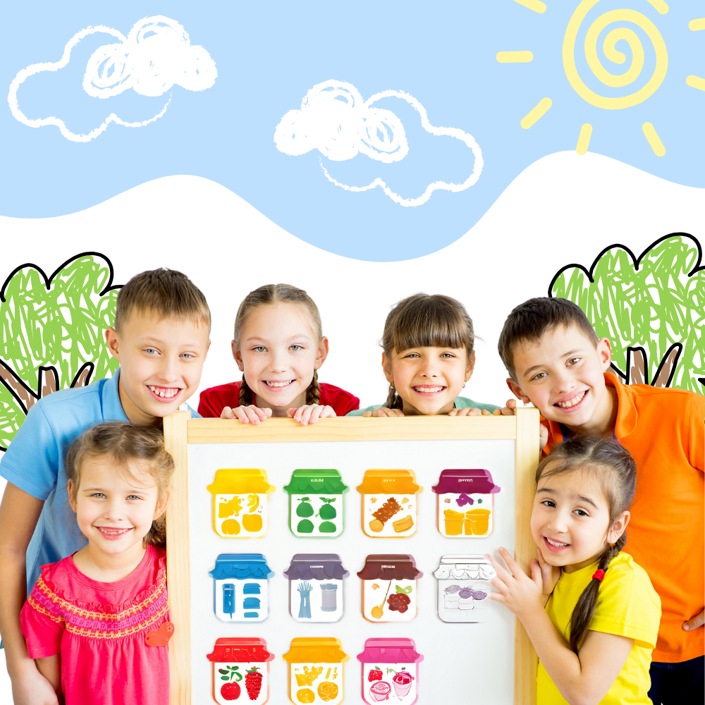 Colorful Educational Magnets