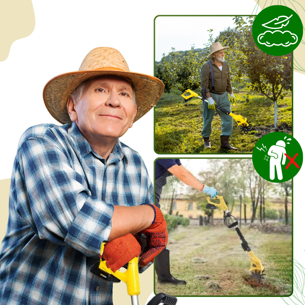Cultivateur électrique sans fil à grande vitesse