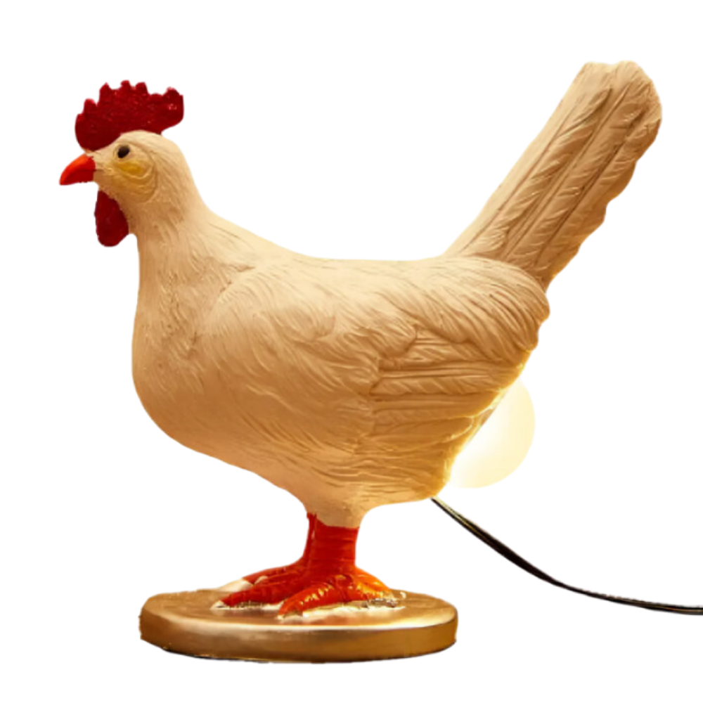 Cozy Chicken Egg Lamp