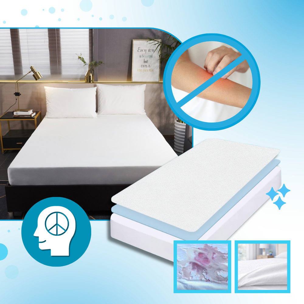 Protège-matelas imperméable et hypoallergénique