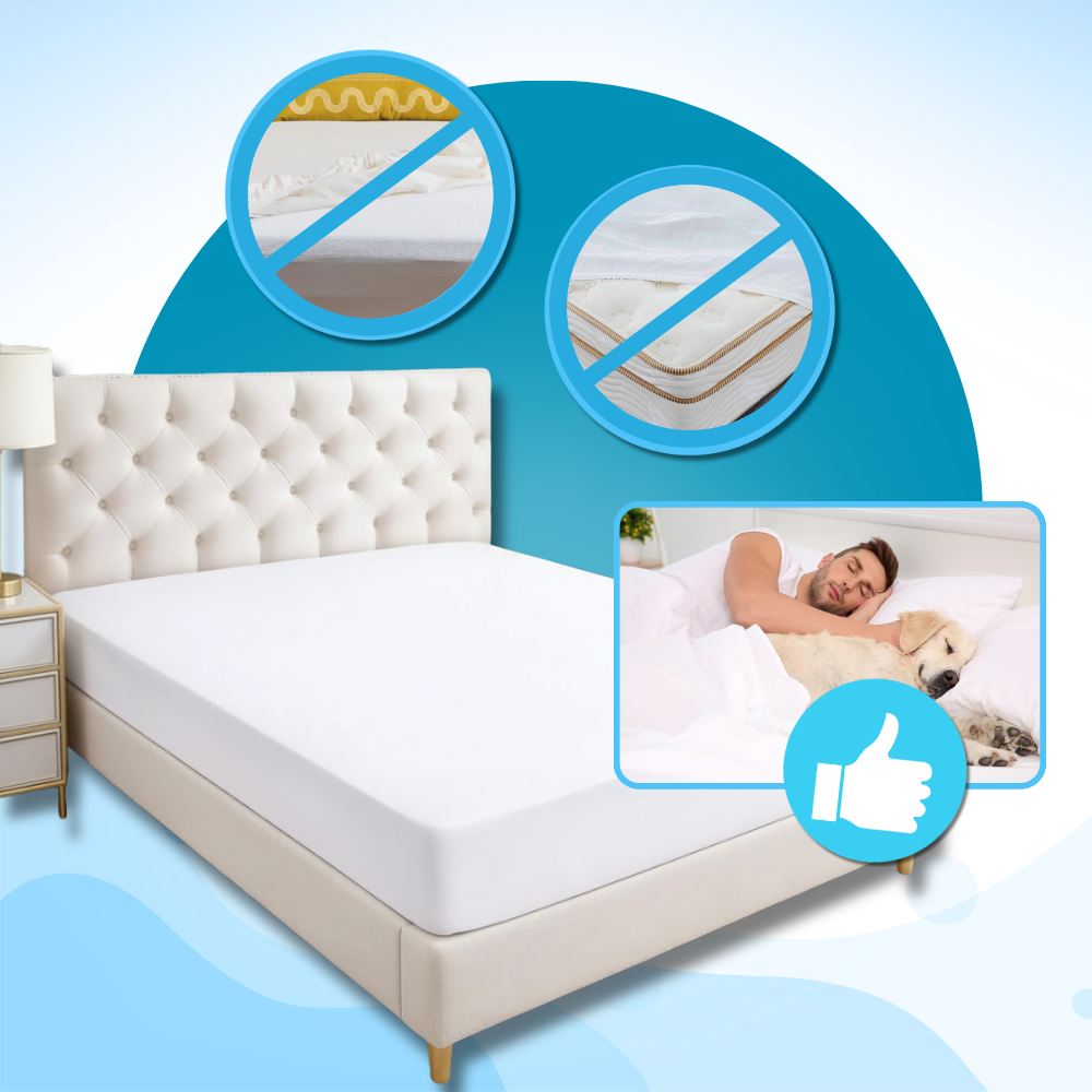 Protège-matelas imperméable et hypoallergénique