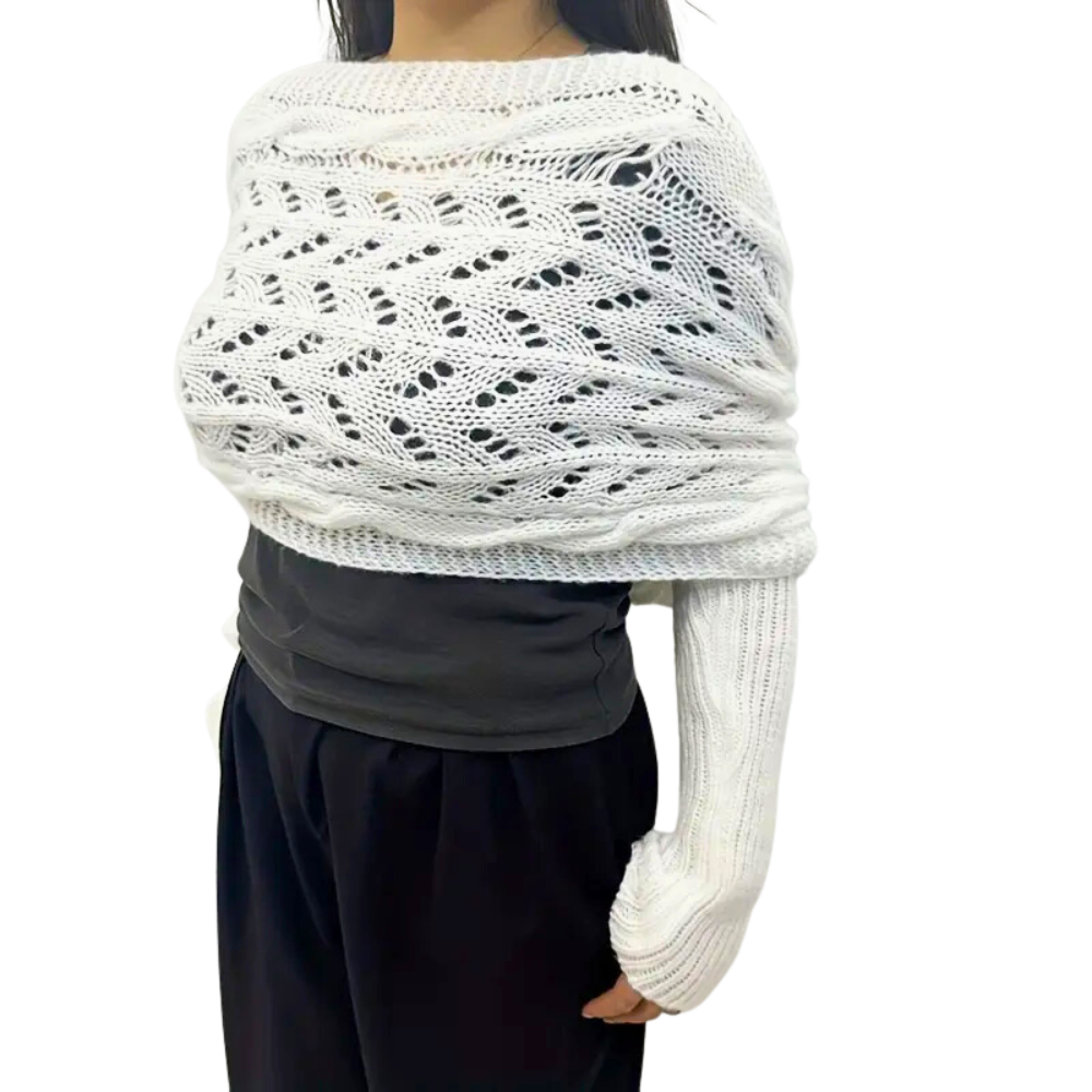 Cozy Knitted Shrug Sweater