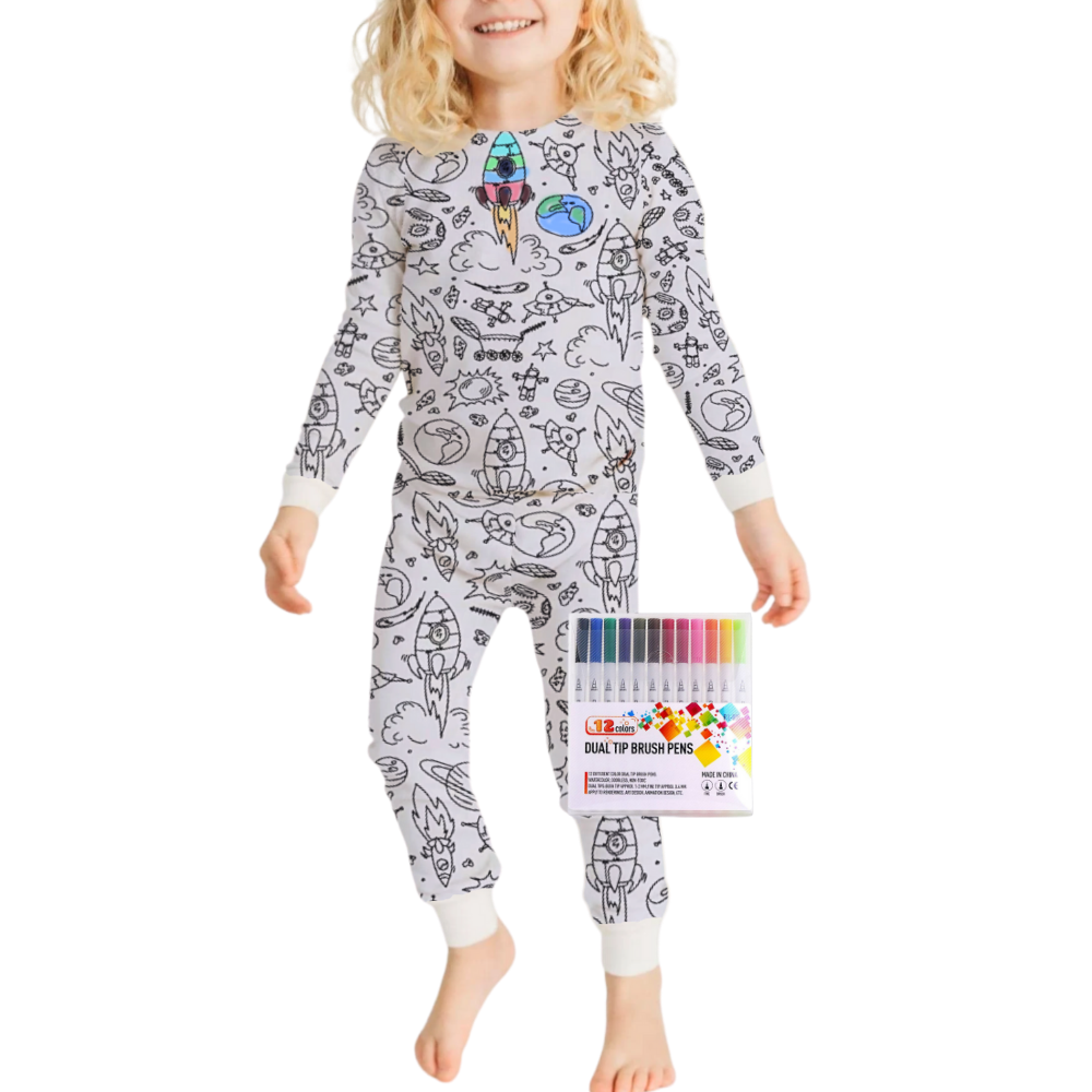 Pyjama à colorier