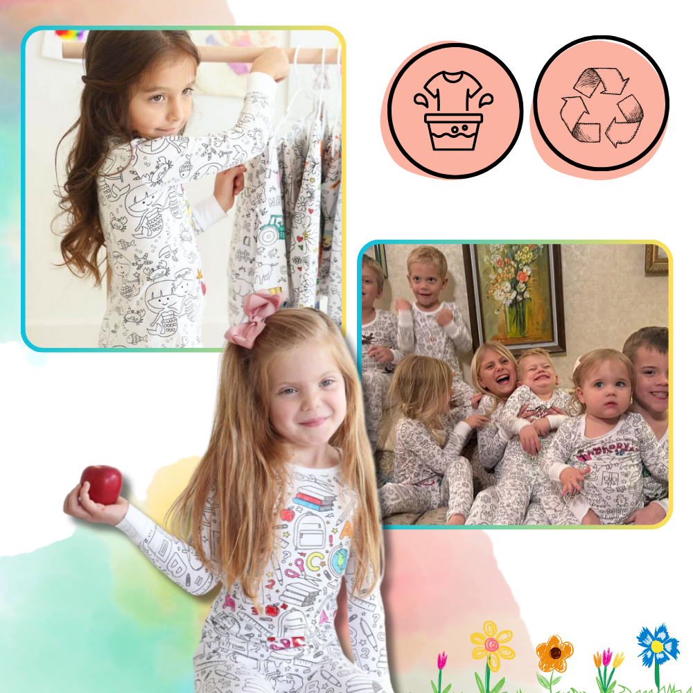 Pyjama à colorier
