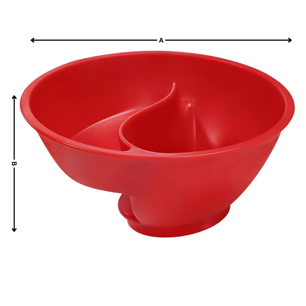 Dry-Wet Separation Cereal Bowl