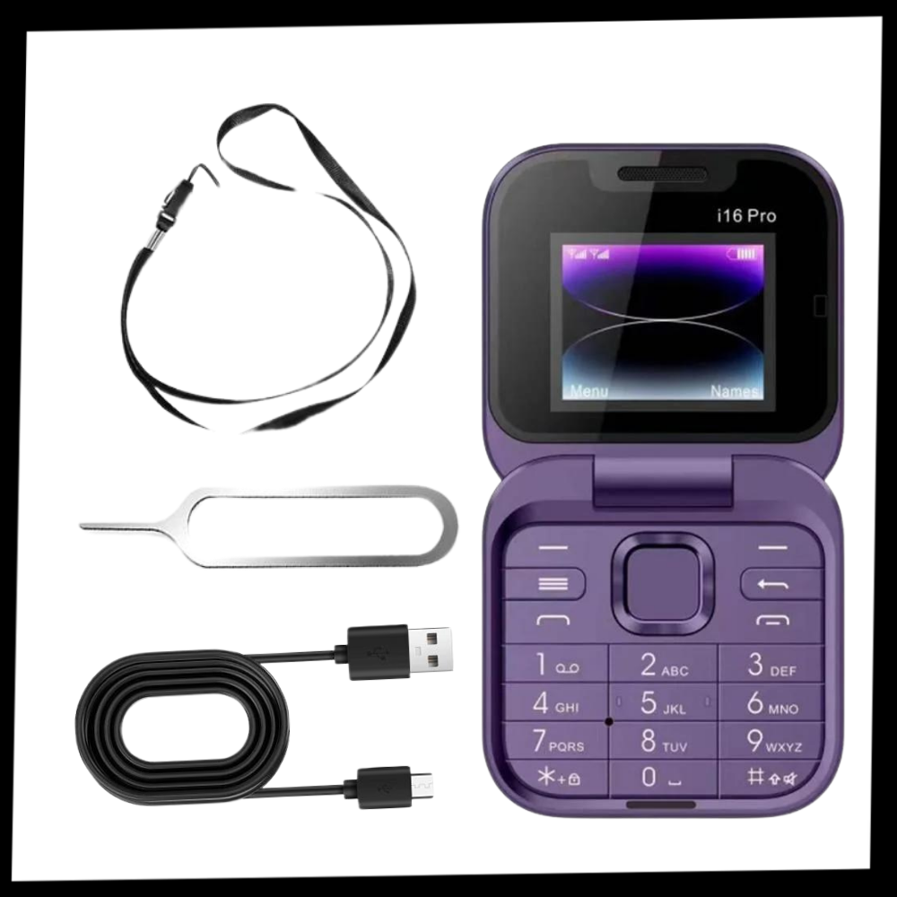 Dual Sim Small Folding Cell Phone
