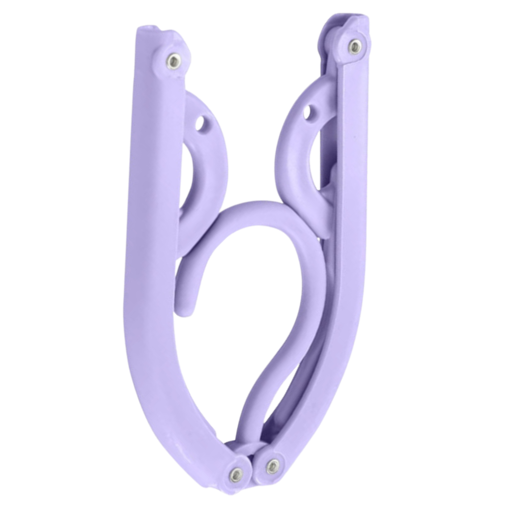 Dual-Size Foldable Clothes Hangers
