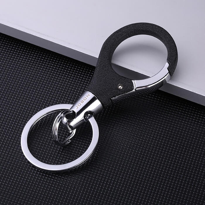 Minimalist Metal Car Keychain for Women