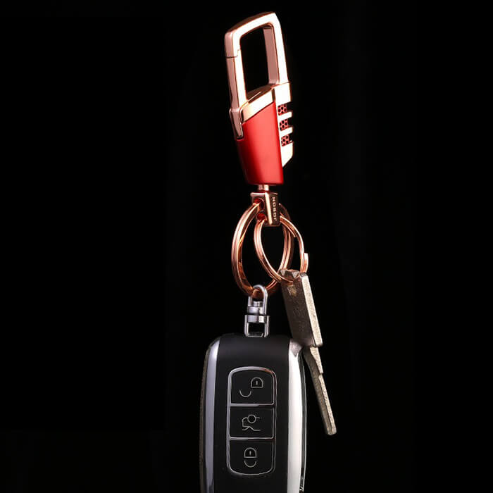 Luxury Heavy Duty Car Key Chain Holder