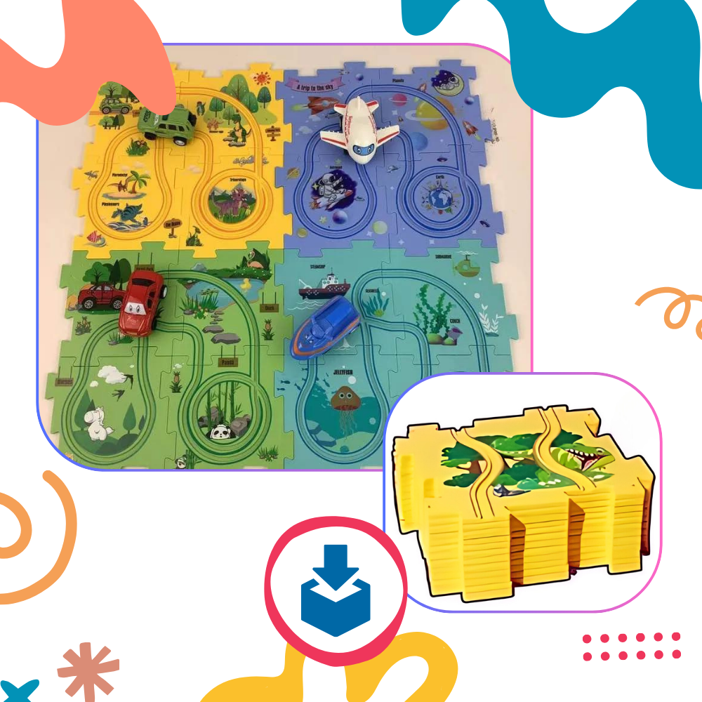 Educational Electric Car Track Set