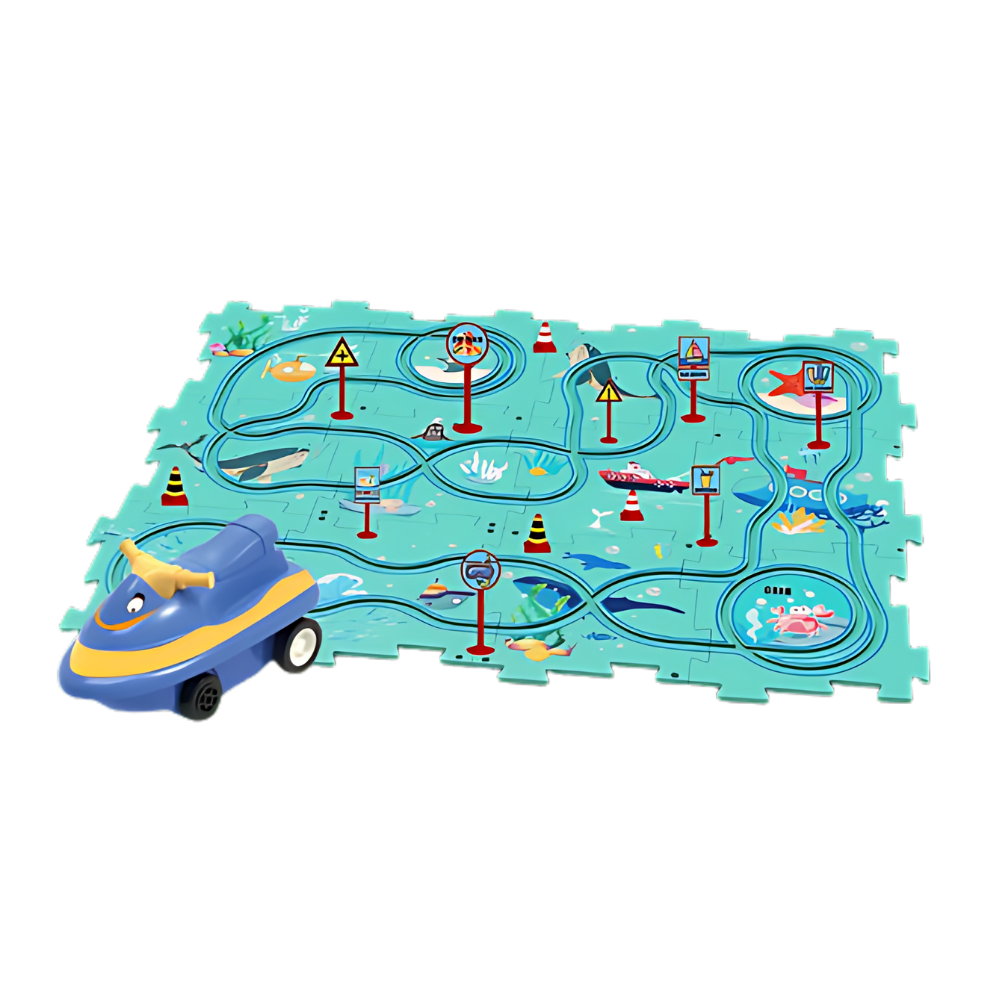Educational Electric Car Track Set