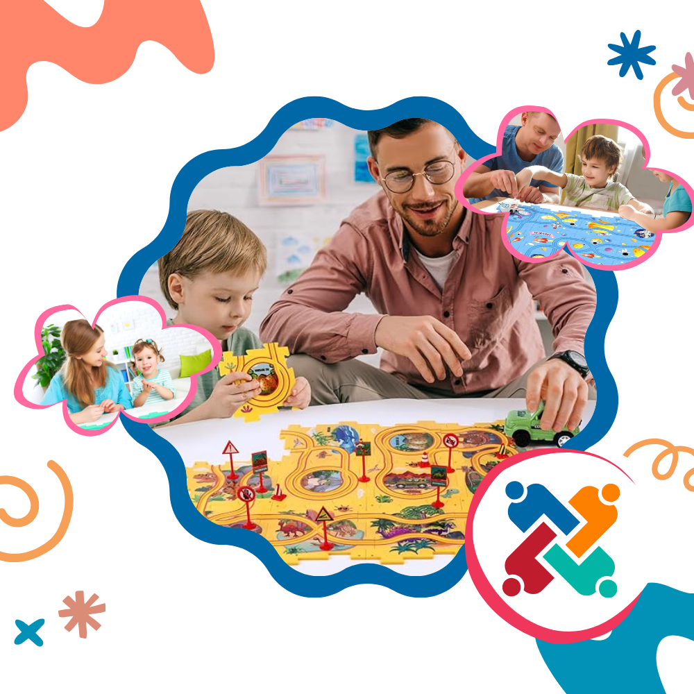 Educational Electric Car Track Set